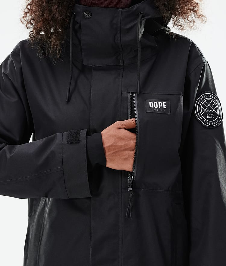 Blizzard W Full Zip 2021 Bunda na Snowboard Dámské Black, Obrázek 10 z 11